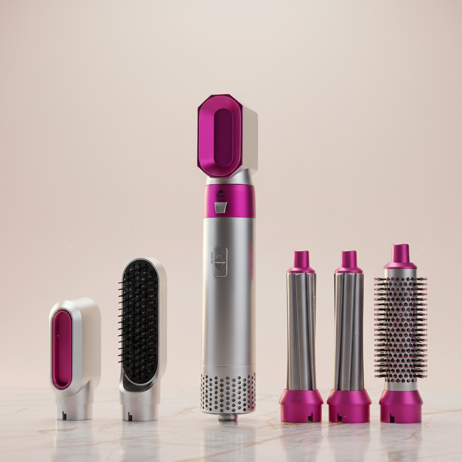 5 in 1 Multifunctional Hair Dryer and Styler Volumizer Tool.